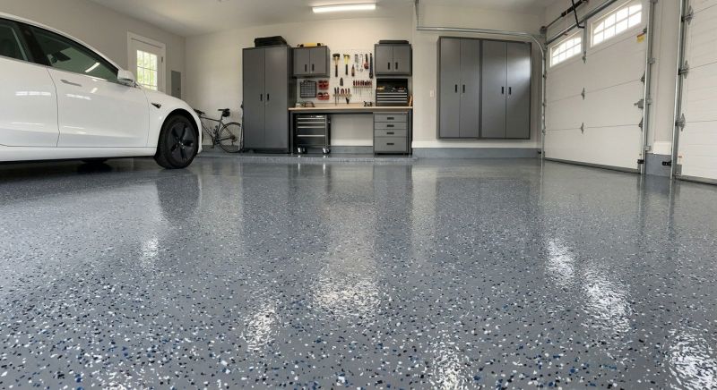 Epoxy Garage Flooring Installation in Charlotte, NC
