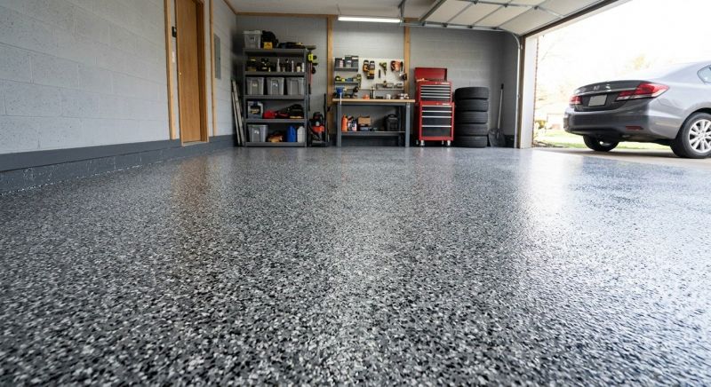 Garage Concrete Coating in Charlotte, NC