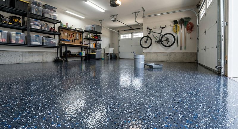 Garage Floor Epoxy Installation in Frederick, MD