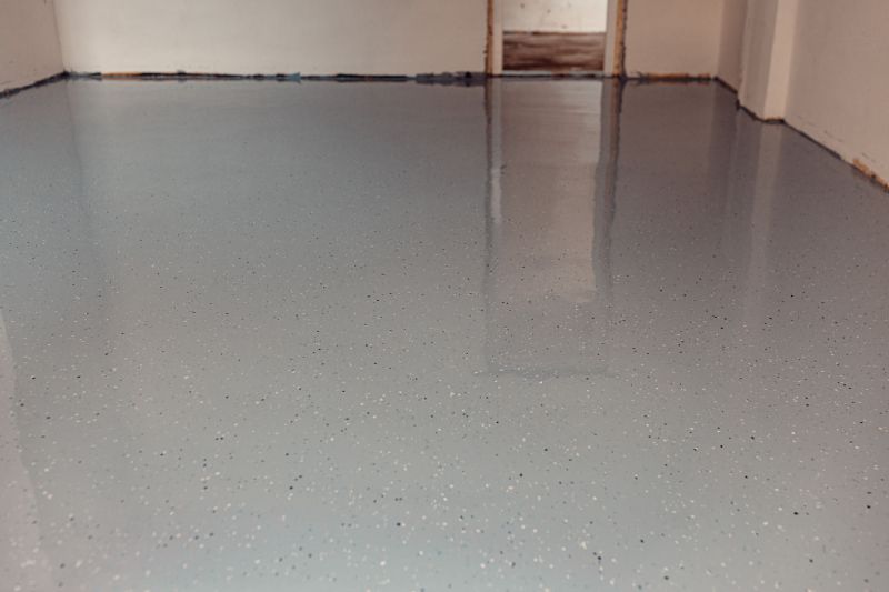 Speckled Garage Floor Painting in Greensboro, NC