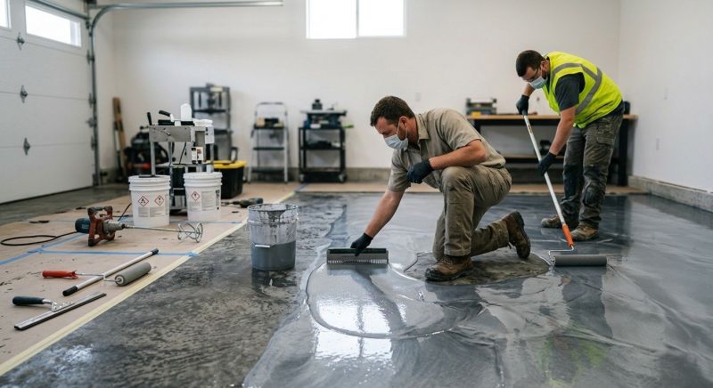 Epoxy Flooring Service in Woodbridge, VA
