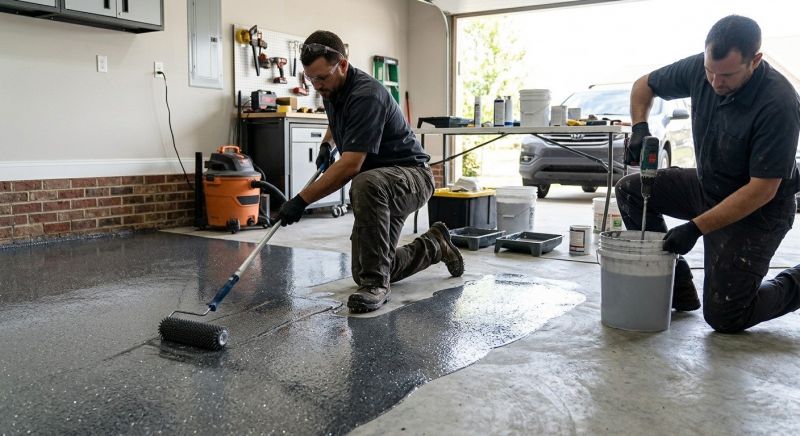 Epoxy Overlay Service in Loudoun County, VA