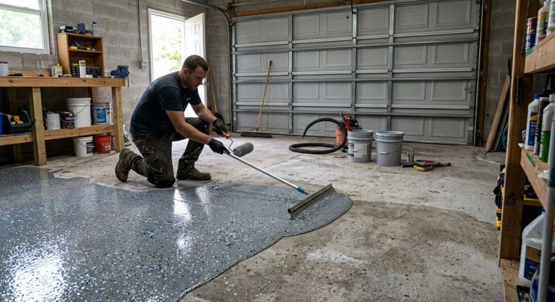 Garage Floor Resurfacing in Fairfax, VA